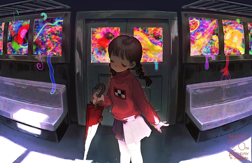 madotsuki (original and 1 more) drawn by xgshjsgha