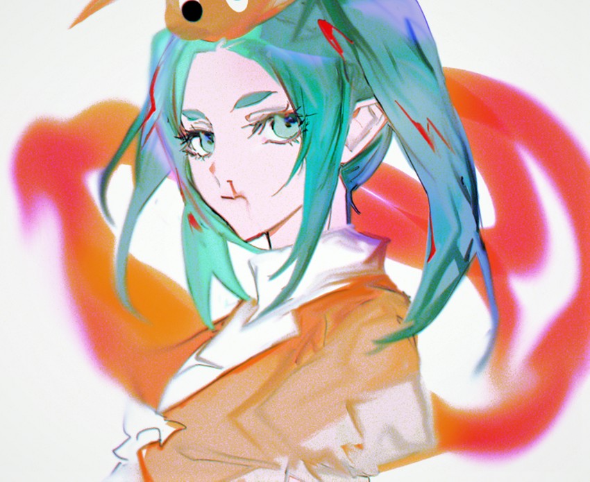 ononoki yotsugi (monogatari and 1 more) drawn by tbrsnsk