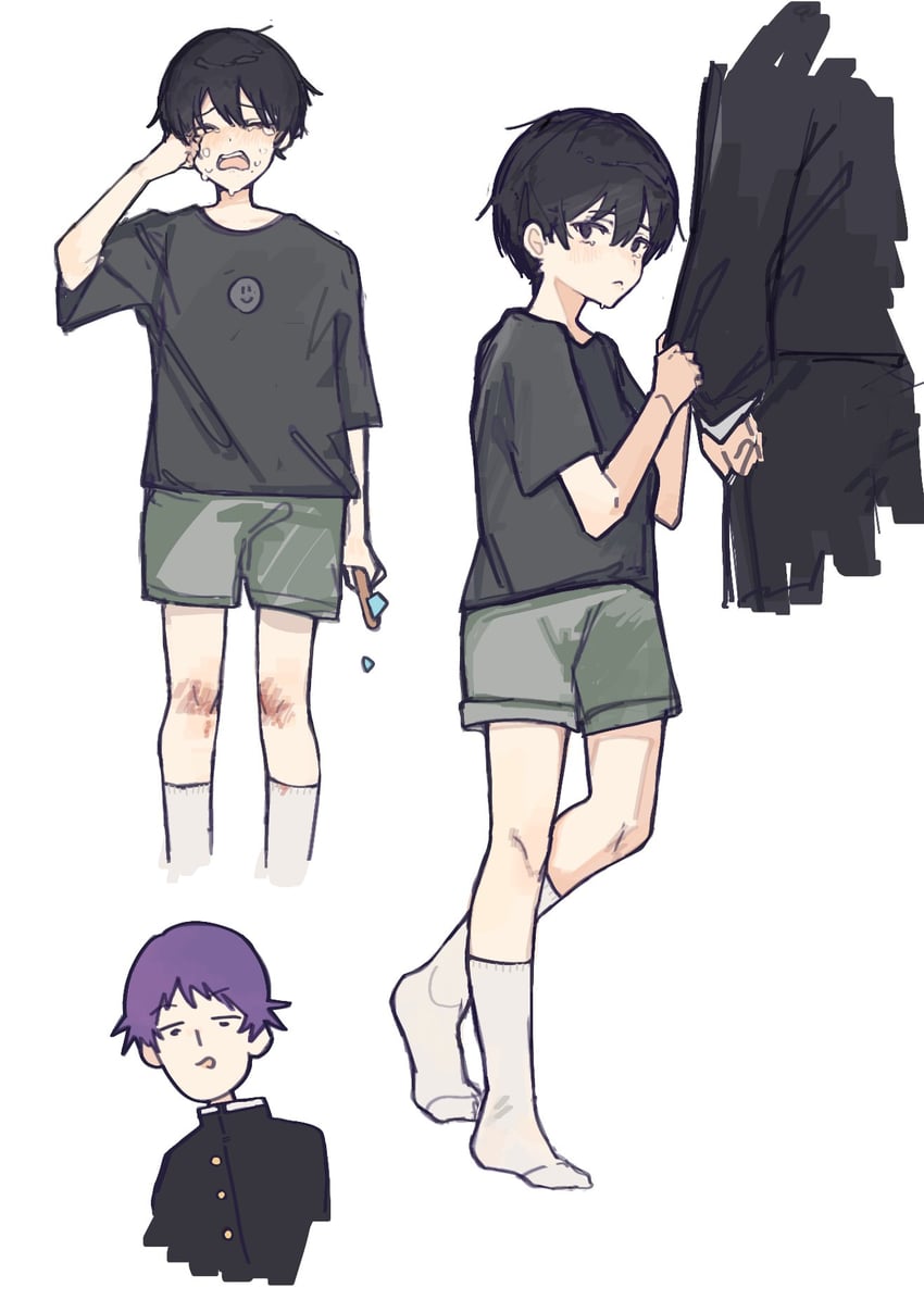 protagonist and ayato (zettai bl ni naru sekai vs zettai bl ni naritakunai otoko) drawn by noyane