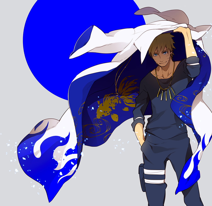 uzumaki naruto (naruto and 1 more) drawn by i_(kaiyou)