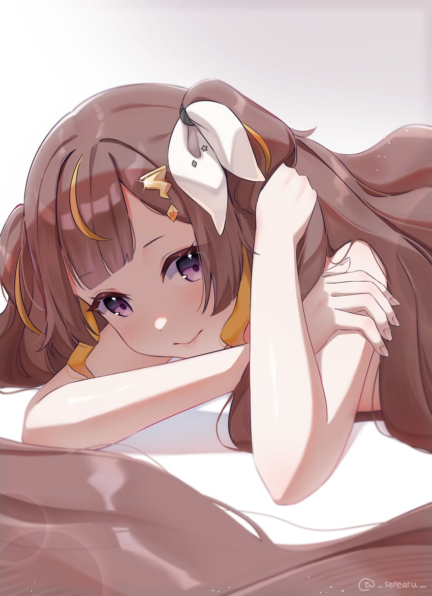anya melfissa (hololive and 1 more) drawn by serearu