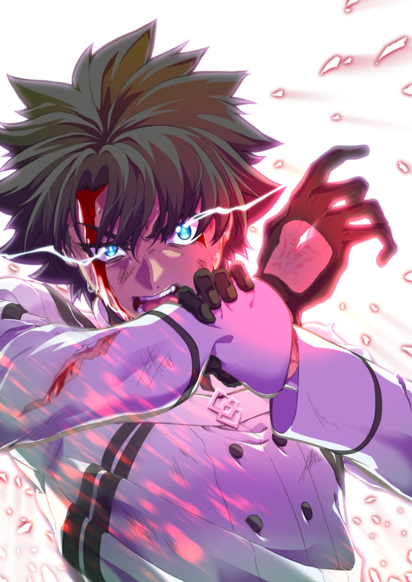 fujimaru ritsuka (fate and 1 more) drawn by aota13