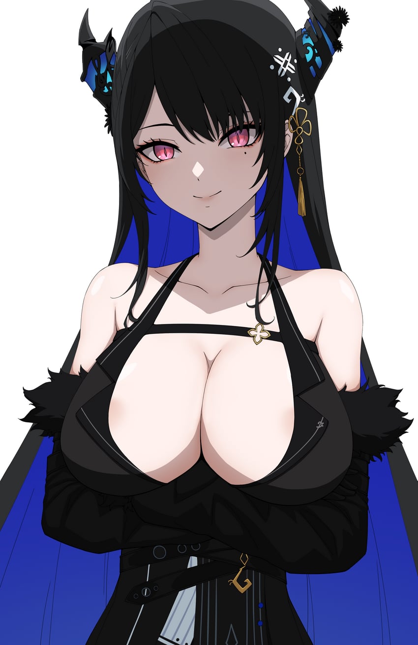 nerissa ravencroft (hololive and 1 more) drawn by daydarion