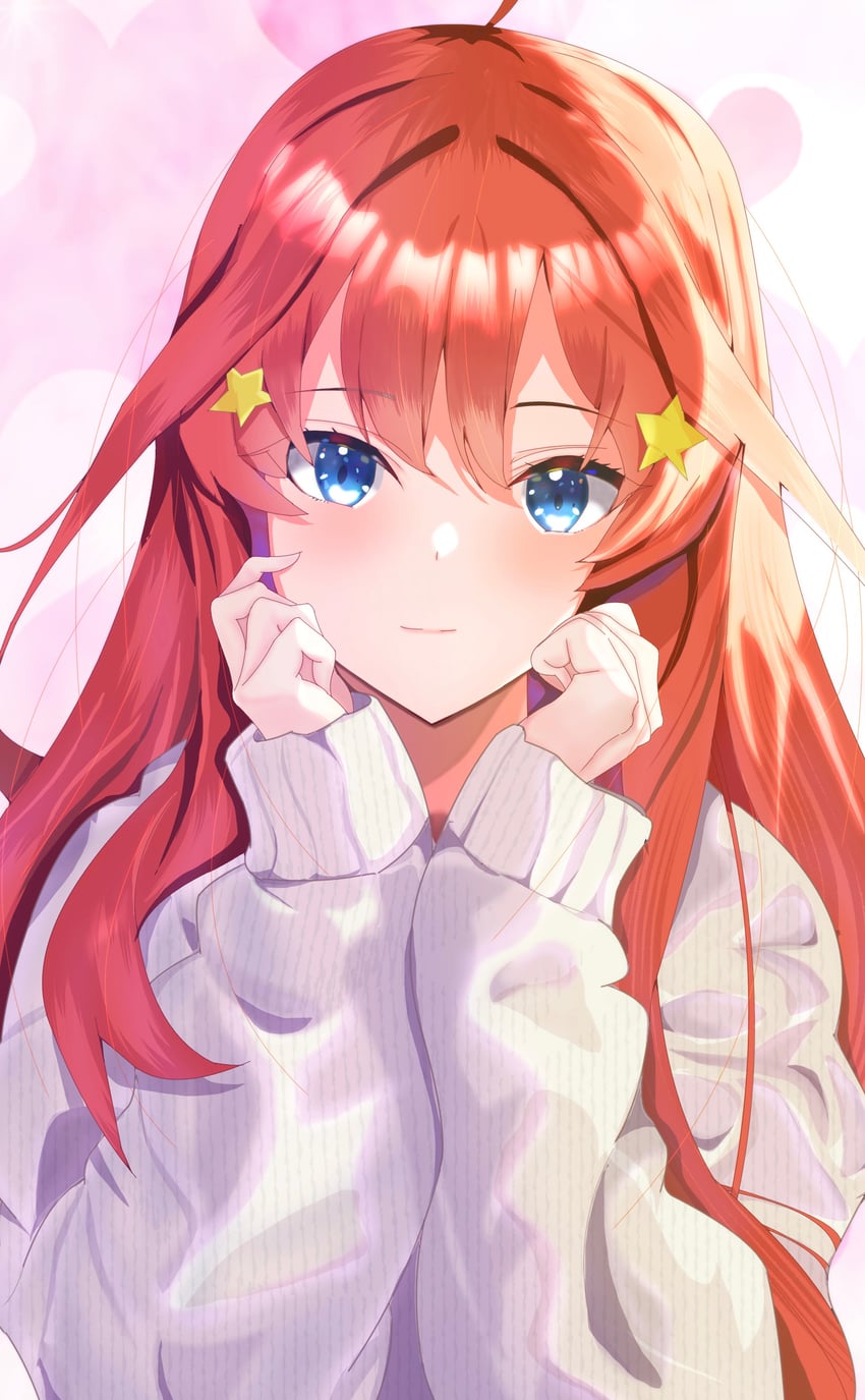 nakano itsuki (go-toubun no hanayome) drawn by user_rghm5384