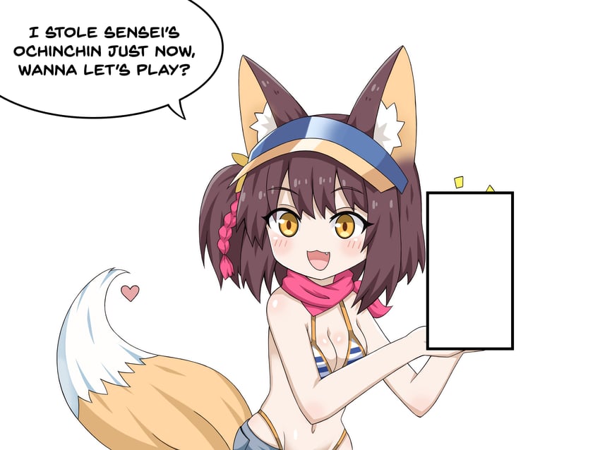 izuna (blue archive) drawn by greenteaneko