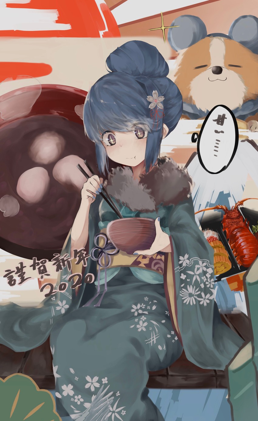 shima rin and chikuwa (yurucamp) drawn by maegami_(daisuki_oekaki1)