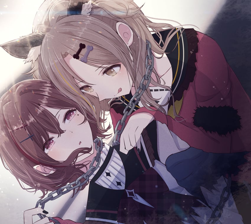 higuchi madoka and ichikawa hinana (idolmaster and 1 more) drawn by shimashi_(mori_no_sato)