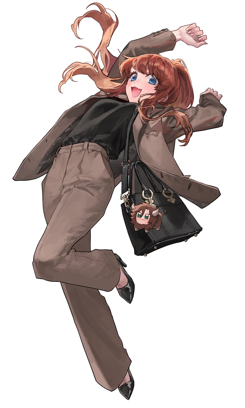anzu and mikejima madara (ensemble stars!) drawn by gugjang_b