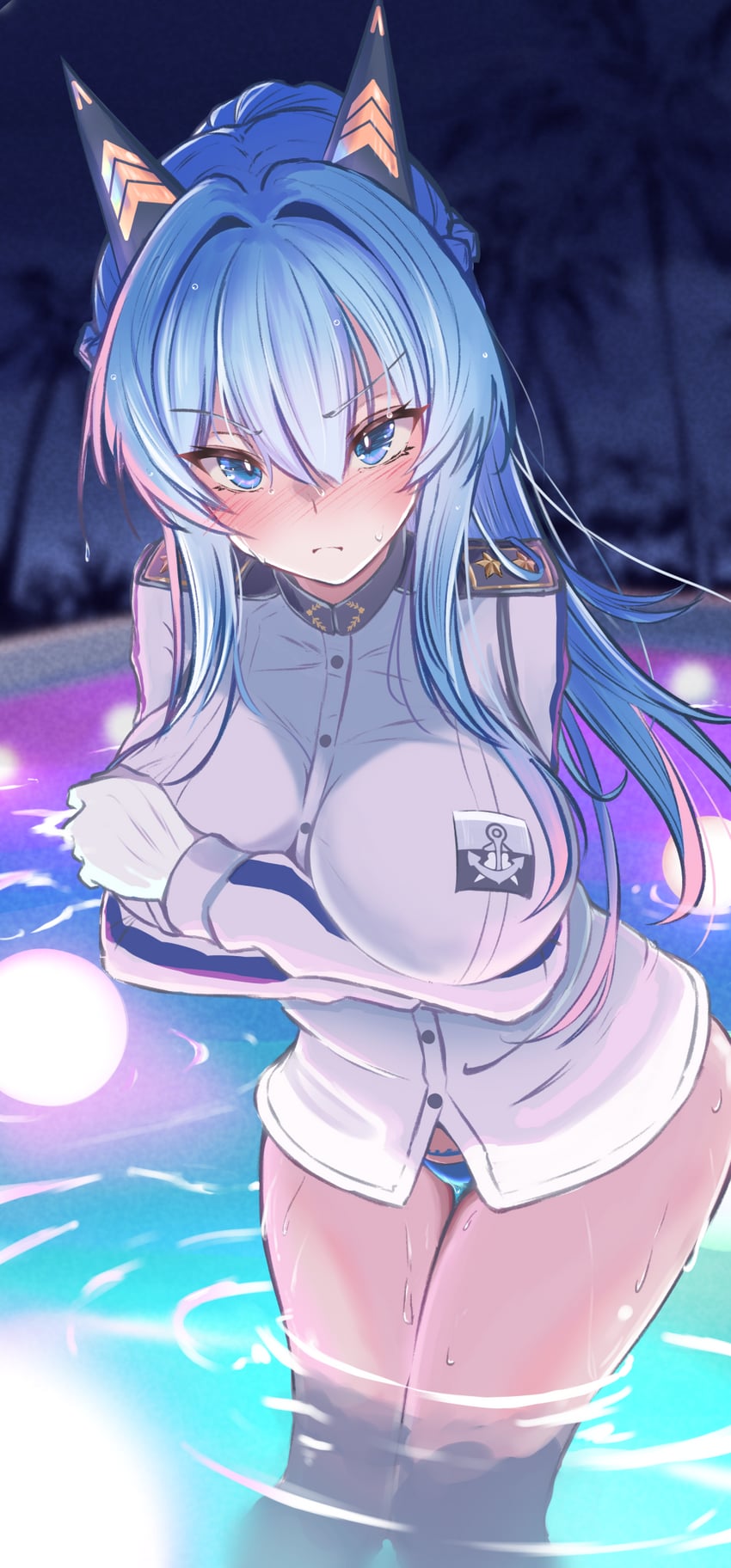 helm (goddess of victory: nikke) drawn by sinosaki_cat