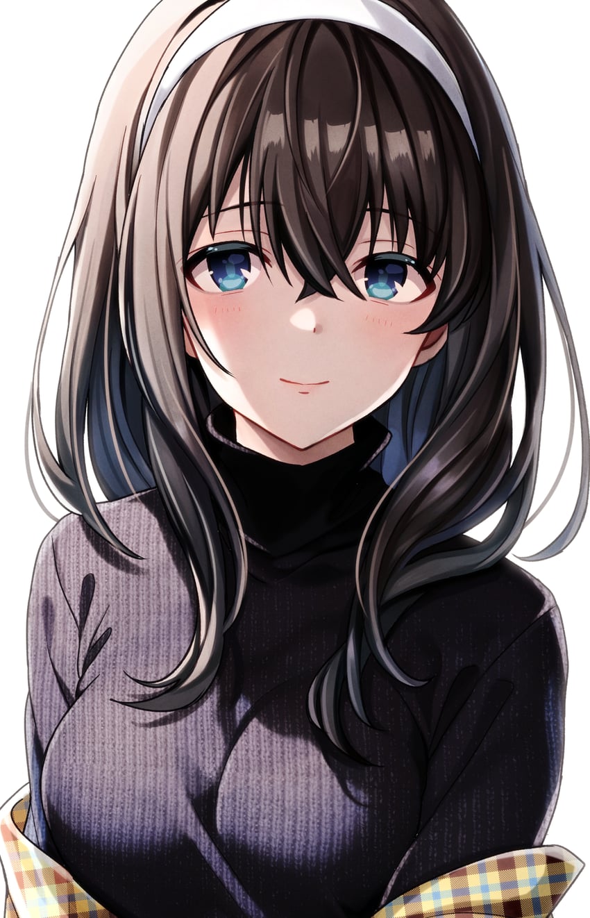 sagisawa fumika (idolmaster and 1 more) drawn by popon_ta