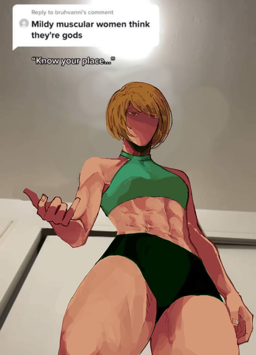 satonaka chie (persona and 1 more) drawn by erskyee