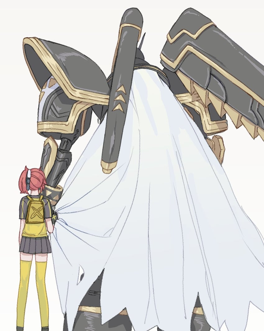 alphamon and aiba ami (digimon and 1 more) drawn by dailyewdream