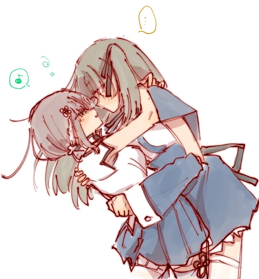 kuo shenlin and wang yujia (assault lily) drawn by rui_rui_rui0122