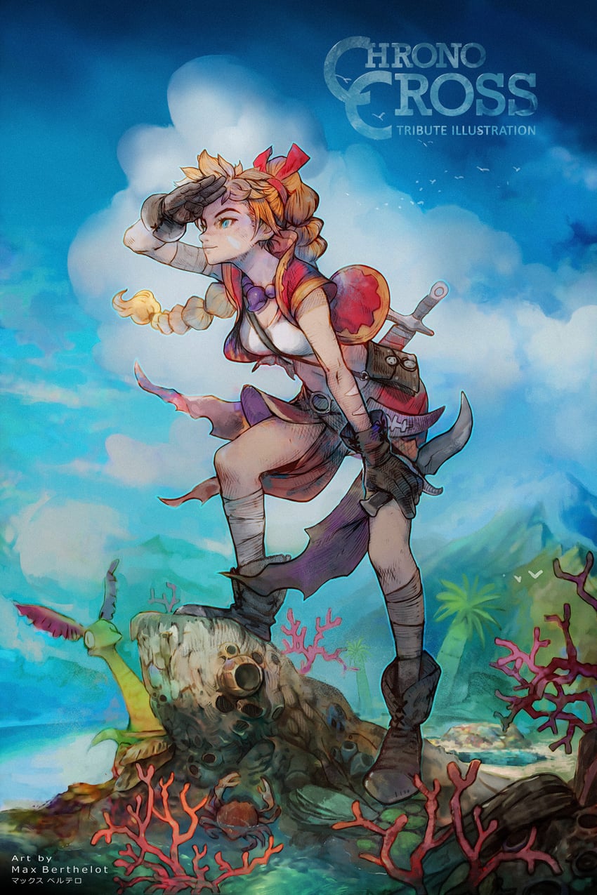 kid (chrono cross) drawn by makushiro