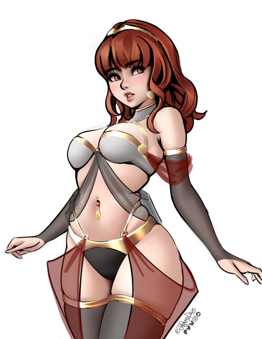 celica (fire emblem and 1 more) drawn by jackary