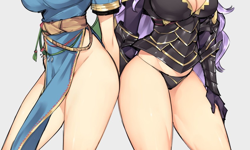lyn and camilla (fire emblem and 3 more) drawn by ge-b