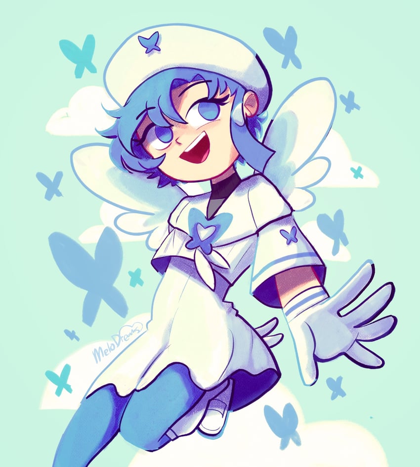 sky-tan (original and 1 more) drawn by melodreams