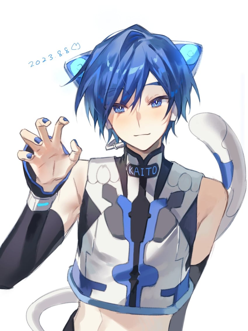 kaito (vocaloid and 1 more) drawn by kazemi_arashi