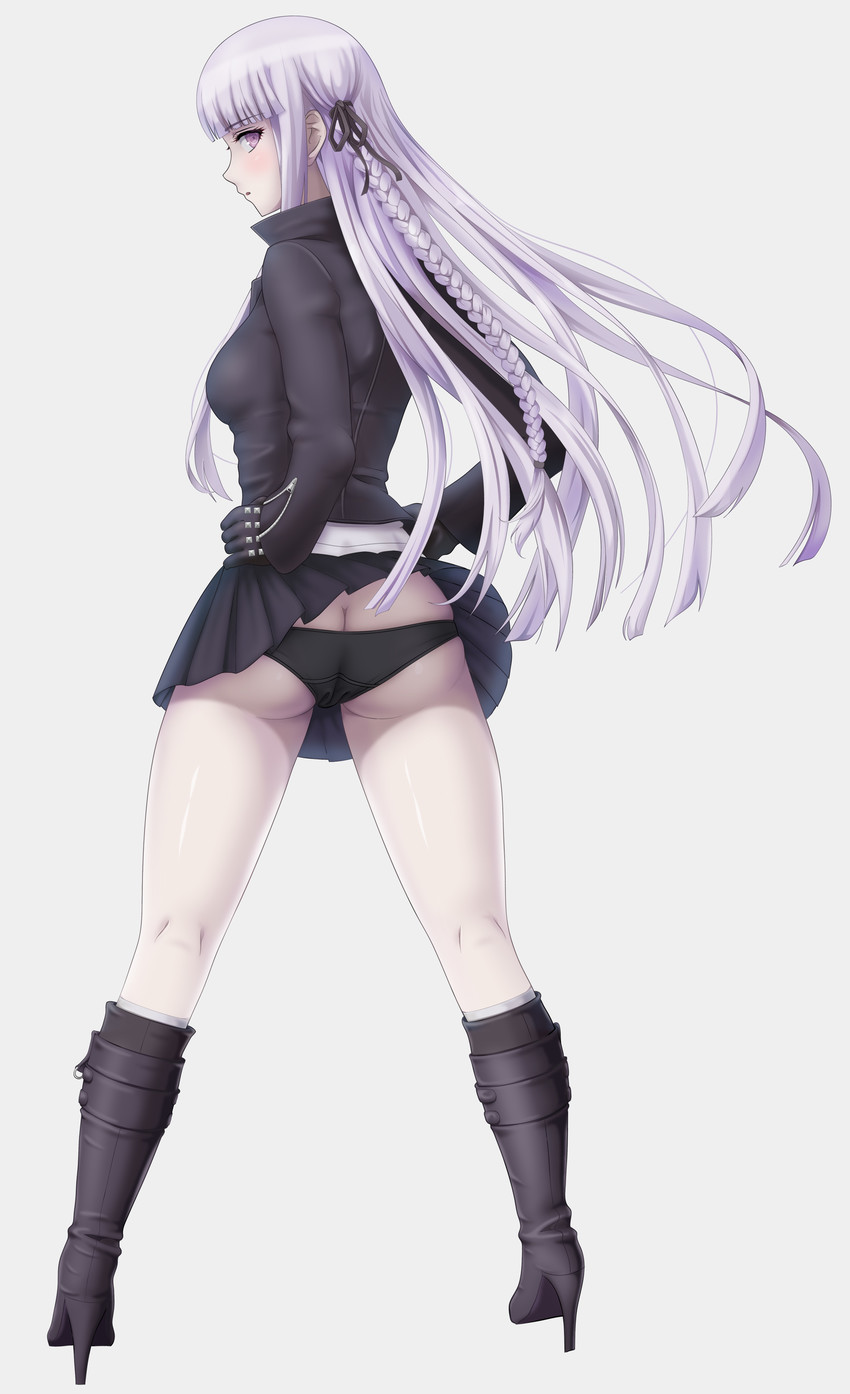 kirigiri kyoko (danganronpa and 1 more) drawn by nanikairu