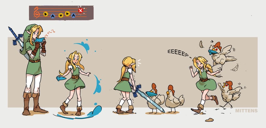 link (the legend of zelda and 1 more) drawn by zrav7853