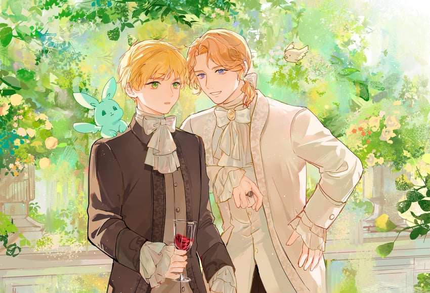 united kingdom and france (axis powers hetalia) drawn by cubed_(houkuaid)