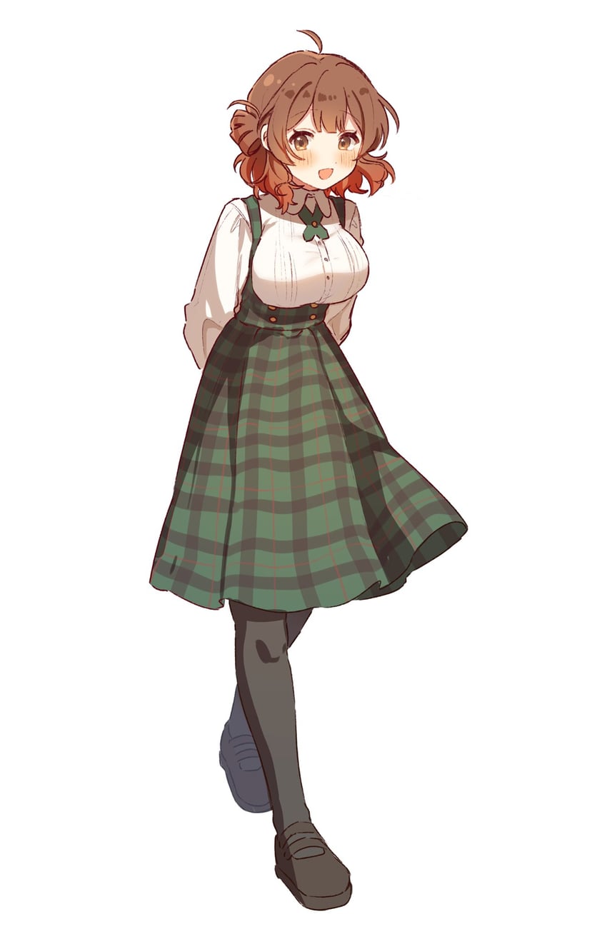 hanami ume (idolmaster and 1 more) drawn by mmmakaron888
