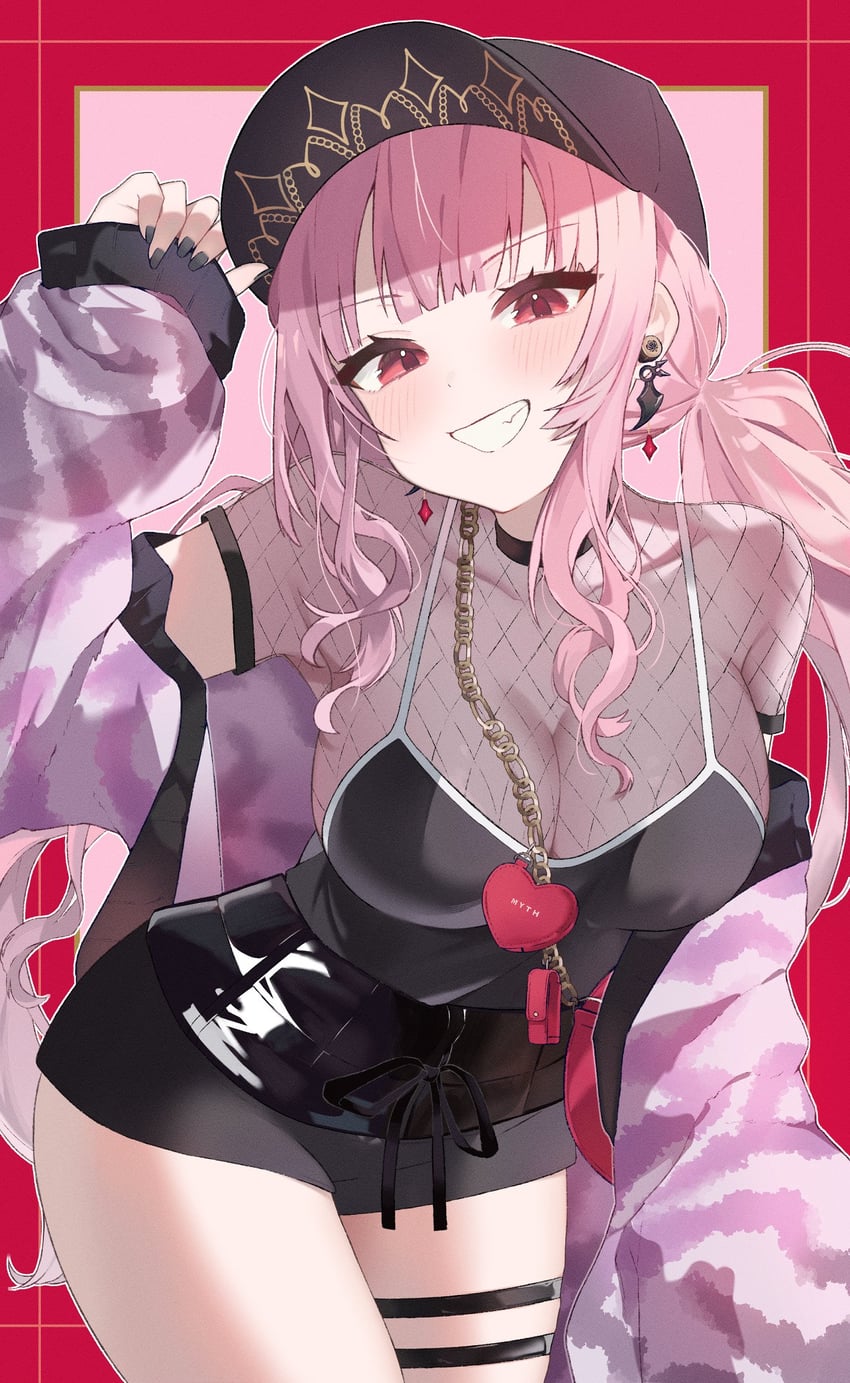 mori calliope (hololive and 1 more) drawn by yufu