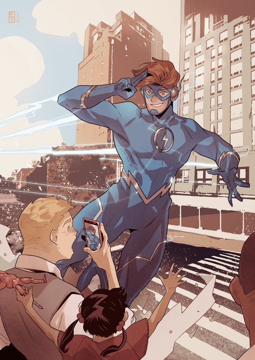 the flash (dc comics and 1 more) drawn by steelscarlet