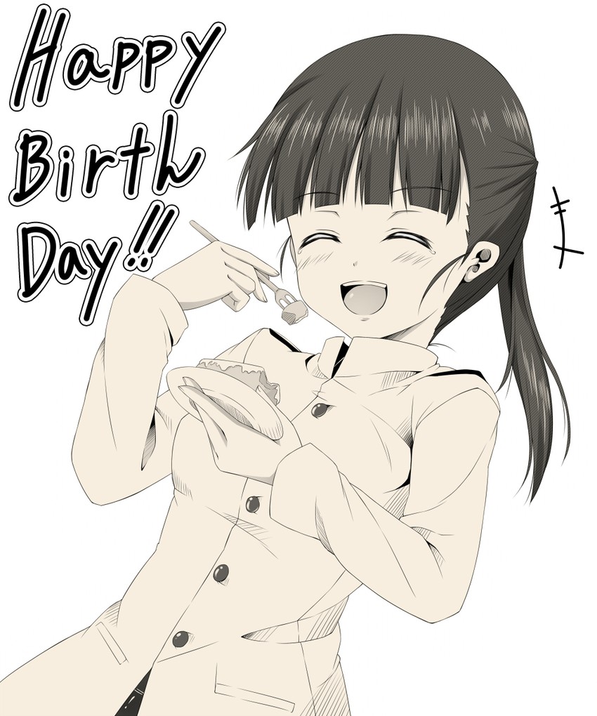 sakamoto mio (world witches series and 1 more) drawn by kuragari