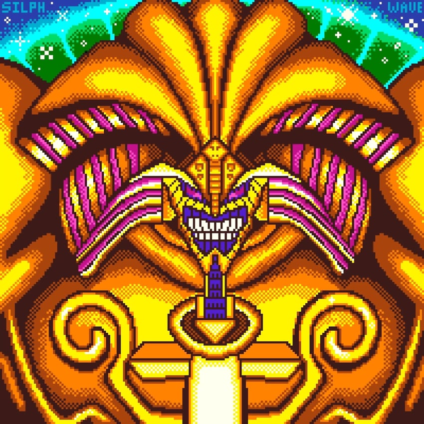 exodia the forbidden one (yu-gi-oh!) drawn by silphwave