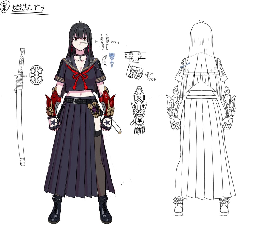 jigokumaru akira (taimanin and 1 more) drawn by yuuji_(and)