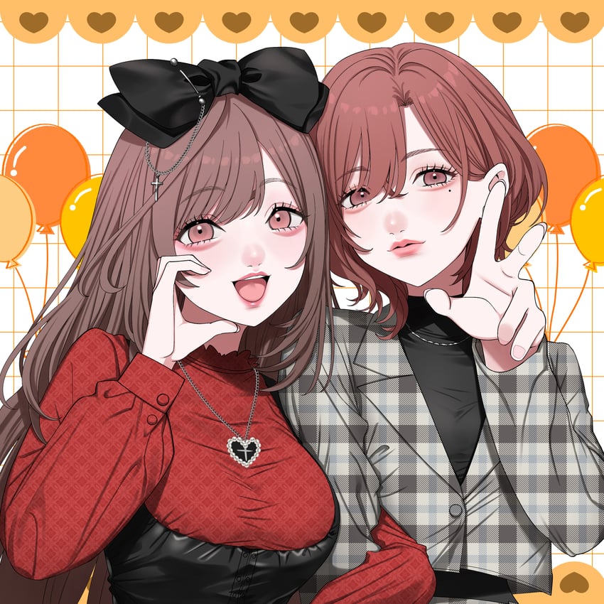 higuchi madoka and tsukioka kogane (idolmaster and 1 more) drawn by maou_(demonlord)