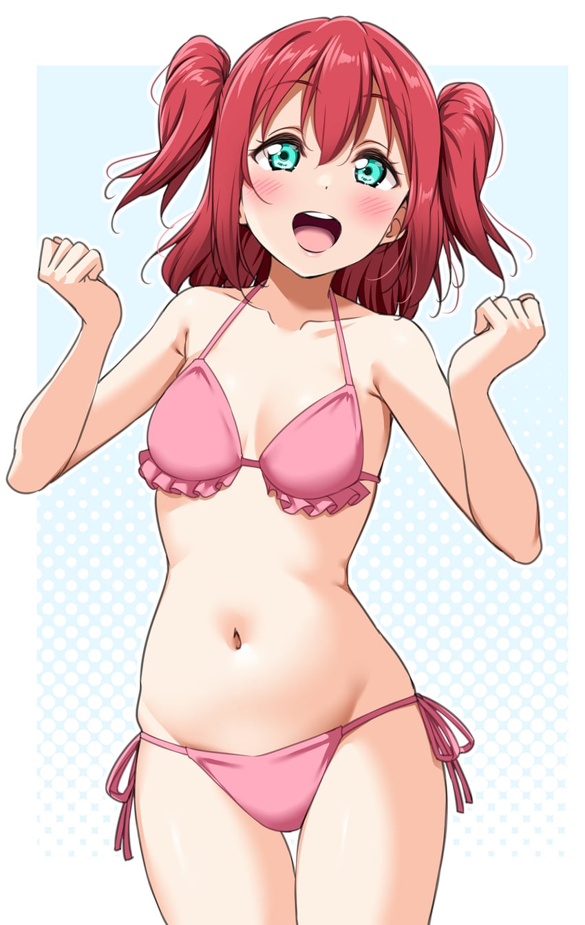 kurosawa ruby (love live! and 1 more) drawn by yopparai_oni