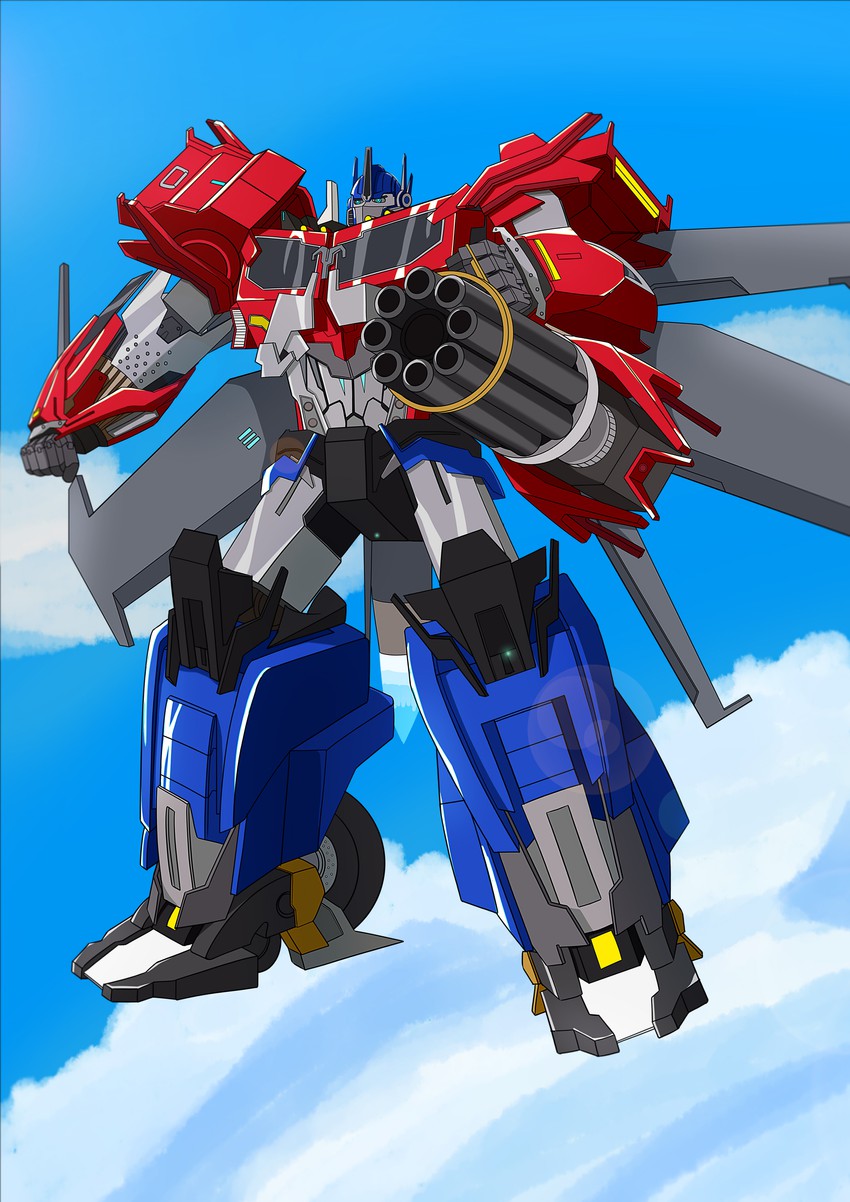 optimus prime (transformers and 1 more) drawn by awdh8375