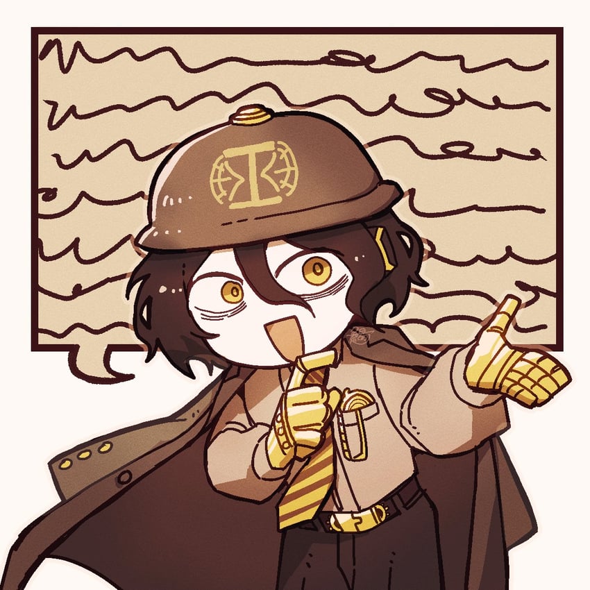 hubert (project moon and 1 more) drawn by surumenabe