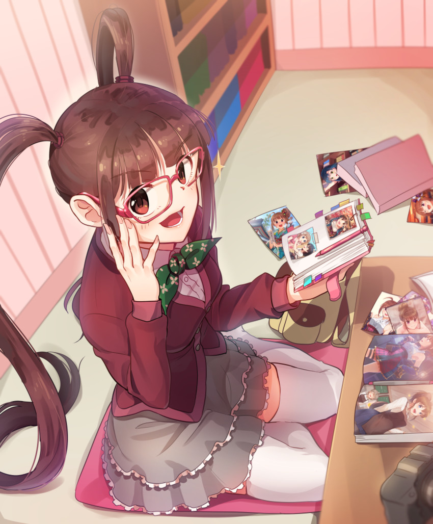 suou momoko, nanao yuriko, yokoyama nao, satake minako, sakuramori kaori, and 3 more (idolmaster and 1 more) drawn by kamille_(vcx68)
