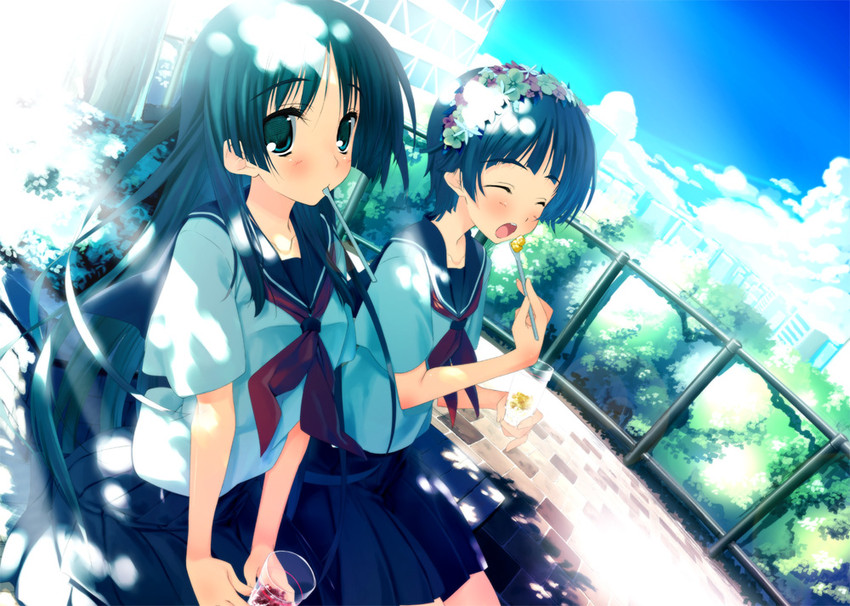 saten ruiko and uiharu kazari (toaru majutsu no index and 1 more) drawn by kagome_(traumatize)