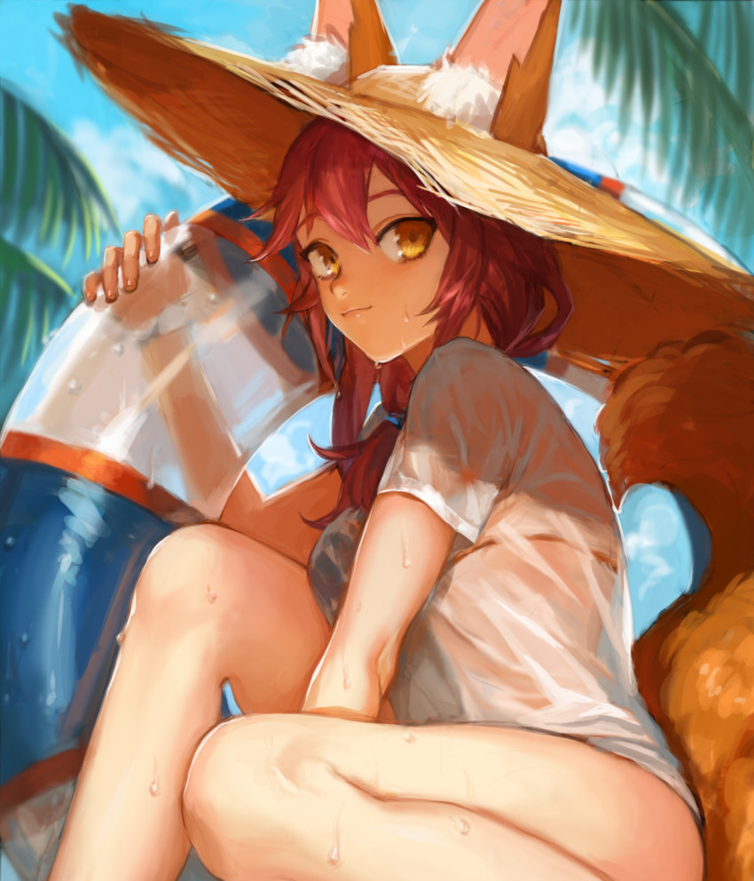 tamamo and tamamo no mae (fate and 2 more) drawn by nima_(niru54)
