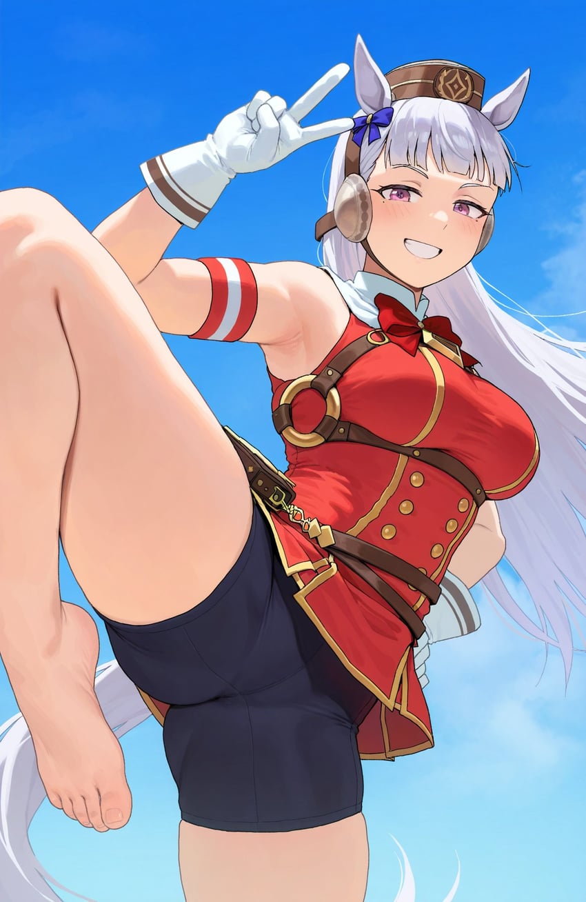 gold ship (umamusume) drawn by kenken2022257
