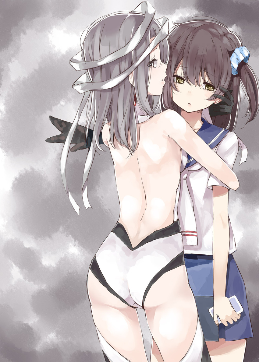 kominato ruuko and iona (wixoss and 1 more) drawn by nyoijizai