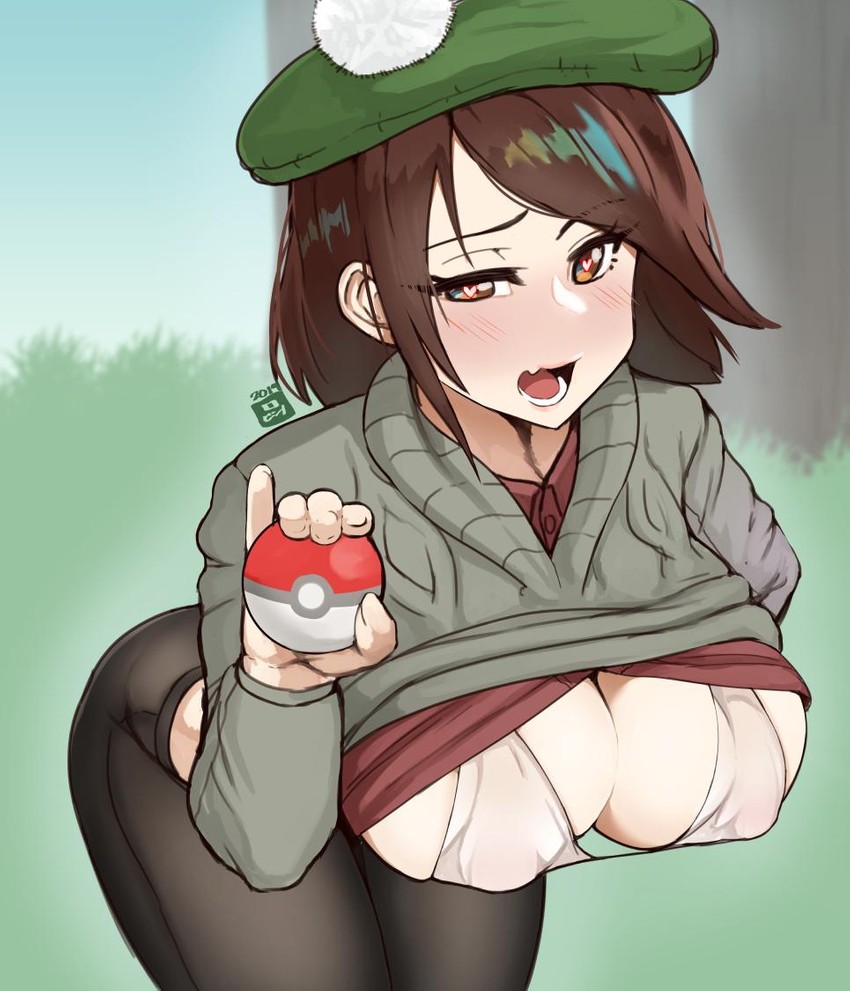 gloria (pokemon and 1 more) drawn by gaikiken