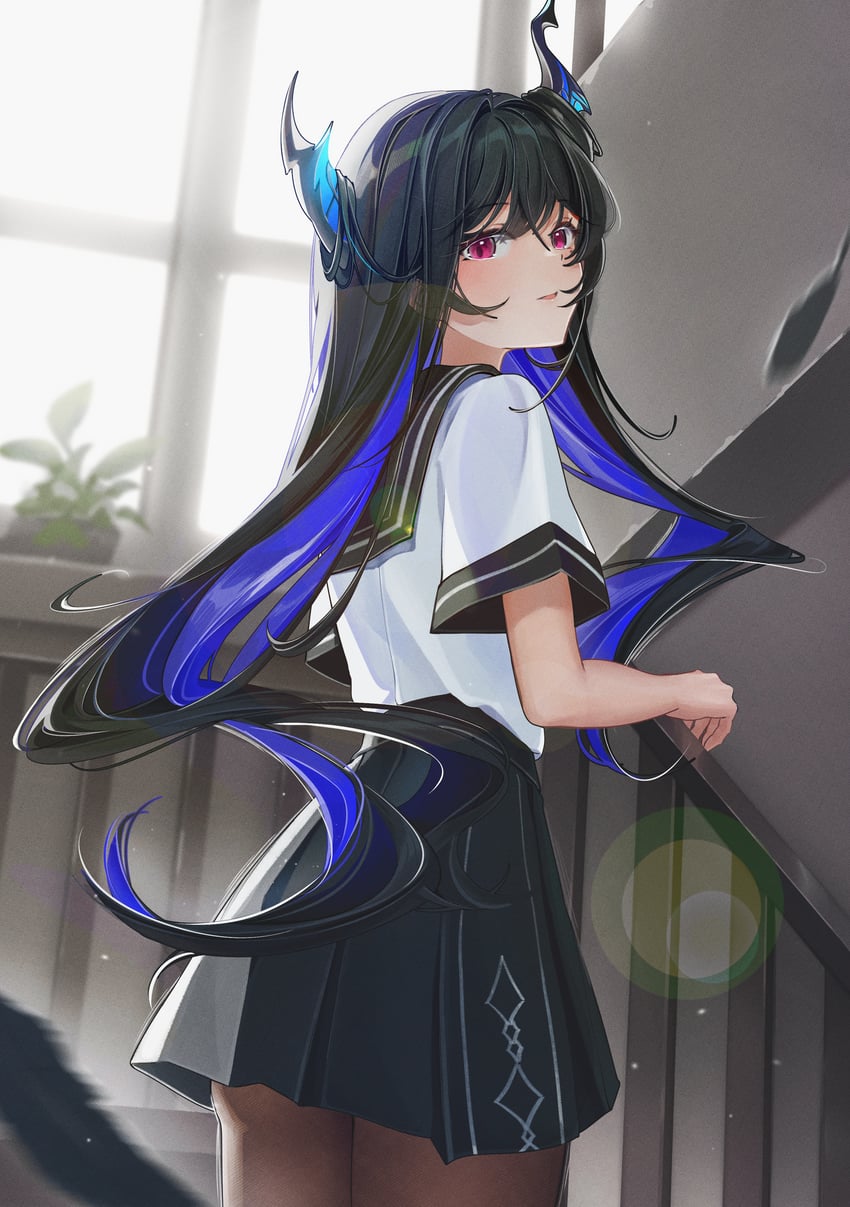 nerissa ravencroft (hololive and 1 more) drawn by aquagirl