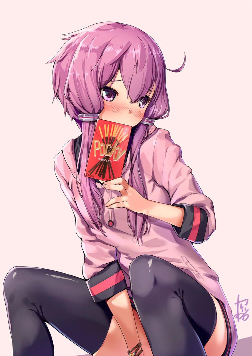 yuzuki yukari (vocaloid and 1 more) drawn by kanzen_bouon