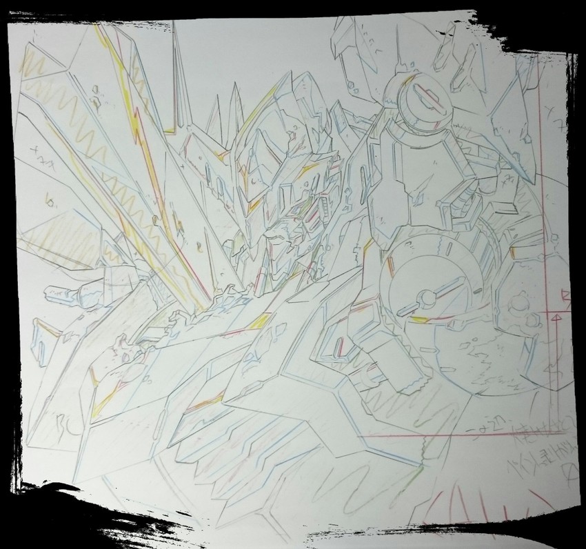 gundam barbatos (gundam and 1 more) drawn by oobari_masami