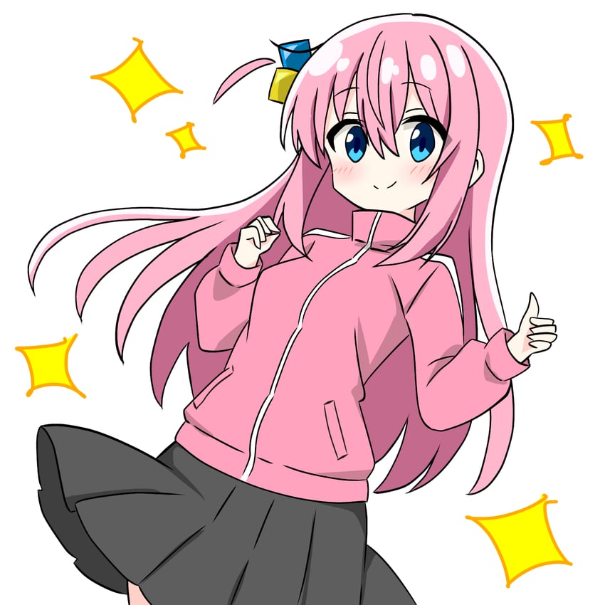 gotoh hitori (bocchi the rock!) drawn by kotatsu-mazoku