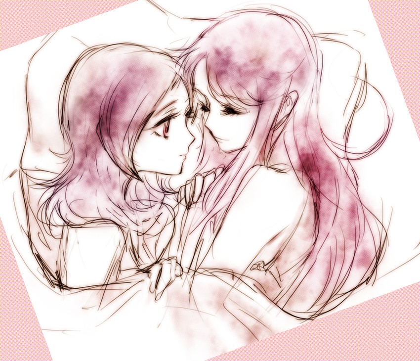 higashi setsuna and tsukikage yuri (precure and 2 more) drawn by tima