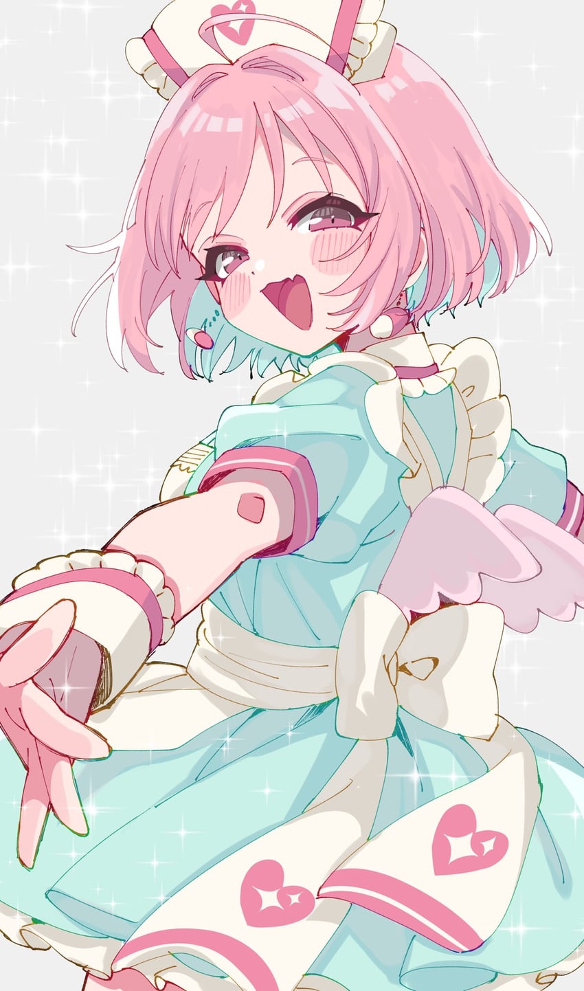 yumemi riamu (idolmaster and 2 more) drawn by sukoyaka_(100hituzi)