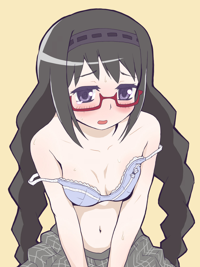 akemi homura (mahou shoujo madoka magica) drawn by hayashi_(finderia)