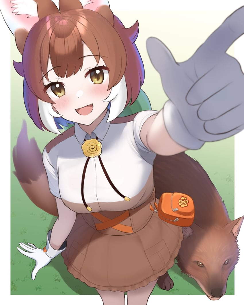 dhole (kemono friends and 1 more) drawn by ftybmybittyb