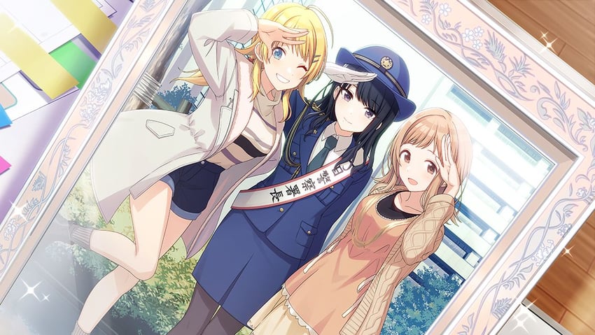 hachimiya meguru, sakuragi mano, and kazano hiori (idolmaster and 1 more)